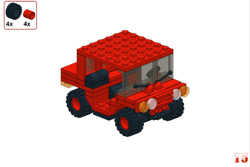 lego moc mini hummer red page 17